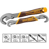 Ingco podesivi ključ 2 komada 9 14/15 22mm HBWS09328