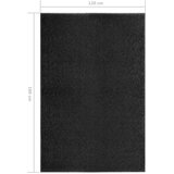 vidaXL pralni predpražnik črn 120x180 cm | Shoptok.si
