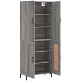  Visoka komoda siva sonome 69,5x34x180 cm od konstruiranog drva | shoptok.hr