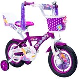 Mega Favorit Bicikl za devojčice Galaxy Princess 12" Ljubičasta, 4g+ | Eponuda.com