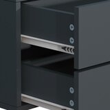 MID.YOU Nočna Omarica Usal L 45, Siva | Shoptok.si