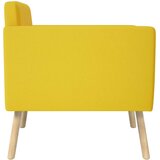  Ukrasna fotelja Svijetlo žuta Tkanina | shoptok.hr