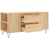  Stolić za kavu boja hrasta 102x44,5x50 cm od konstruiranog drva | shoptok.hr