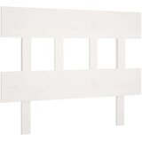  Uzglavlje za krevet bijelo 103 5x3x81 cm od masivne borovine | shoptok.hr