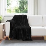  Odeja Črna 150 x 130 cm Flis, (5000288088) | Shoptok.si