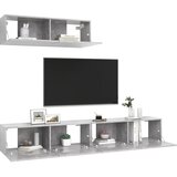 TV ormarići 3 kom siva boja betona od konstruiranog drva | Eponuda.com
