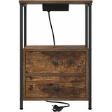  Noćni ormar s ladicama 2 pcs Dimljeni hrast 40 x 31 x 60 cm | shoptok.hr