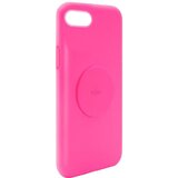 Puro Školjka za Apple Iphone 6 / 7 / 8 / Se / Se 2022 Silikonska serija Icon s kovinsko ploš?o, Fuksija, (21373494) | Shoptok.si