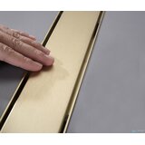 EYN Kanaleta v mat zlati barvi (brušeno zlato) 80 cm ali 60 cm | GBK1004 — 60 cm | Shoptok.si