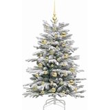  Umjetno božićno drvce s nogom Bijelo 120 cm PE i PVC | shoptok.hr