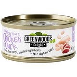 Greenwoods Delight piščančji file z raco 24 x 70 g | Shoptok.si