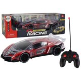 Rc sportski automobil na daljinsko upravljanje, crvena svjetla u mjerilu 1:16 | shoptok.hr