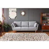 Kayoom RAVNO TKANA PREPROGA Lavin 625 Silber / Multi 80/150 cm večbarvno, srebrne barve | Shoptok.si
