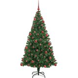  Umjetno božićno drvce Zelena 180 cm PVC i Čelik i Plastika | shoptok.hr