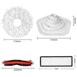 INORCO Nadomestni HEPA filter za Bot W10 W10 Pro robotski sesalnik Mop krpa glavna stranska krtača, (21993713) | Shoptok.si
