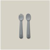 Interbaby silikonski set pribora za jelo Petrol Grey Cijene