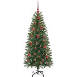 vidaXL Umestno božično drevo med 150 LED Zelena 150 cm PE in PVC | Shoptok.si