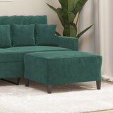 vidaXL Tabure tamnozeleni 70 x 55 x 41 cm baršunasti Cijene
