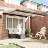 Nadstrešnica Bež 300 x 250 cm Poliester i aluminij | shoptok.hr