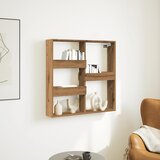 Maison Chic Stenska omarica - Zidna omarica artisian hrast 80x15x80 cm inženirski les iu1297, (22062914) | Shoptok.si