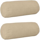  Presvlaka za jastuk 2 pcs HEERLEN Sivosmeđa Ø 15 x 40 cm Kord | shoptok.hr