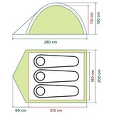 Coleman Šator za tri osobe Darwin 3 | Eponuda.com