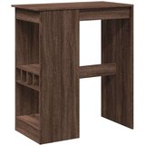vidaXL Barski stol s držačima boja hrasta 90x47,5x103,5 cm drveni | shoptok.hr