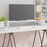 vidaXL Stalak za TV/Monitor Stakleni Bijeli 90x30x13 cm Cijene