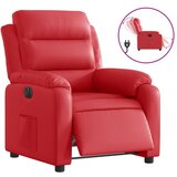 Maison Chic Električni naslanjač - Relax naslanjač rdeče umetno usnje, (22061229) Cene
