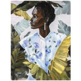 Signes Grimalt Slike, platna African Woman Slikarstvo Črna Cene
