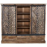 MID.YOU VISOKA KOMODA, naravne barve, črna | Shoptok.si