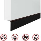 vidaXL Samolepljiva tesnila za vrata 12 pcs Rjava 100 cm | Shoptok.si