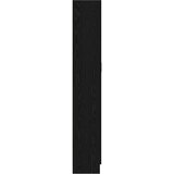 Ormarić za knjige Crni hrast 82,5 x 30,5 x 185 cm | Eponuda.com