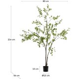 Kave Home Umjetna biljka (visina 214 cm) Enkianthus – | shoptok.hr