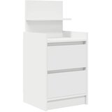  Noćni ormarići s 2 ladice 2 kom bijeli 38x34x80 cm | Eponuda.com