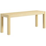  Drvena klupa kuhinjska klupa masivno drvo klupa za 3 osobe 120 cm x 33 cm x 45 cm prirodna Cijene