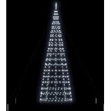  LED božićno drvce EKENAS 400 cm 800 LED lampica Hladna bijela Slike