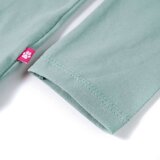  Dječja majica dugih rukava srednja boja mente 116 | shoptok.hr