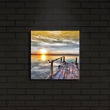 Wallity Slika na platnu sa LED osvetljenjem 28x28cm | Eponuda.com