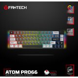 Fantech Tastatura mehanička Gaming MK919 Atom PRO66 crna (Red switch) | ePonuda.com