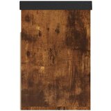 vidaXL Klop za čevlje z blazino dimljeni hrast 80x30x47 cm iverna pl. | Shoptok.si