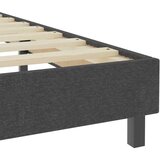 Boxspring postelja temno siva iz blaga 180x200 cm, (20646302) | Shoptok.si
