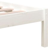 Posteljni okvir bel iz borovine 140x190 cm, (20647295) | Shoptok.si