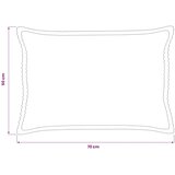  Presvlaka za jastuk 2 kom. HOUTEN Svijetlozeleni sivi Kord - Svijetlo zelena siva 50 x 70 cm 2 | shoptok.hr