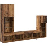 TV stenske enote z LED lučmi 4 pcs Star les Konstruiran les, (5000112998) | Shoptok.si
