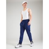 Adidas Športne hlače temno modra / bela | Shoptok.si