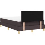  s opruga kutije Tamno smeđa 120 x 200 cm tkanina | shoptok.hr