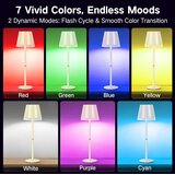 OUTON brezžična LED namizna svetilka z RGB svetlobo | Shoptok.si