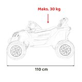  Licencirani CAN-AM Maverick ATV dječji automobil na akumulator, plavi Slike