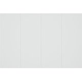  Uzglavlje za krevet bijelo 120x1,5x80 cm od konstruiranog drva | shoptok.hr